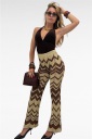 pantalone traforato golden